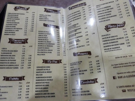 La Ilusión menu