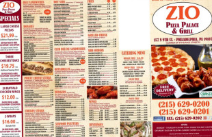 Zio Pizza Palace Grill food