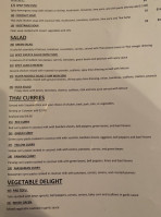 Thai Castle (relocated To Thai Indy) menu