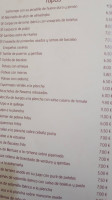 Oquendo menu