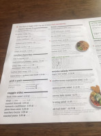 Veggie Grill menu