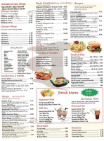 Wing World menu