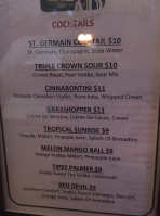 The Triple Crown Ale House menu