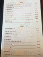 Thai Orchid Inc menu