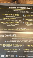 Original Chopshop menu