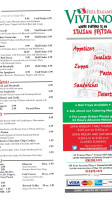 Viviano's Festa Italiano menu