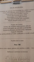 Club Esportiu Gavarres menu