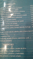 El Salvador menu