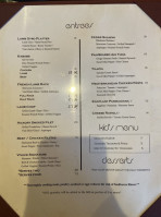 Vivace Mediterranean Cuisine menu