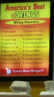 America's Best Wings food