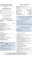 Atlanta Fish Market menu