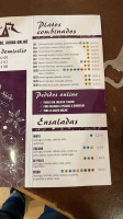 Don Castello menu