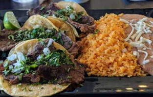 La Flor Taco Grill food