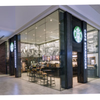 Starbucks inside