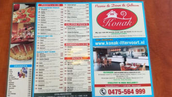 Konak Pizzeria Doner Kebab menu