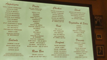 Carmine's Italian Las Vegas menu