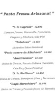 L'italiano Pizzería Y Trattoria menu