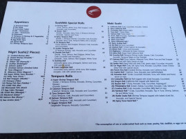 Sushiwah Teriyaki menu