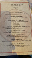 Bocca Di Bacco menu