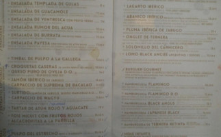 Guridi Rumor Del Agua menu