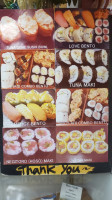 Aloha Sushi menu