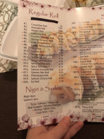 Sushi Q menu