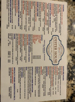 Cholla Bay Oyster House menu