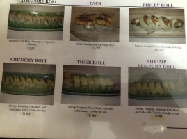 Mako Sushi menu