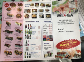 Sushi Mioga food