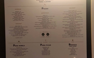 Hey Mamma Pizzeria menu