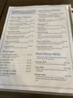 Mary’s Hash House menu