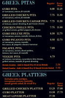 Greek Islands Grill inside