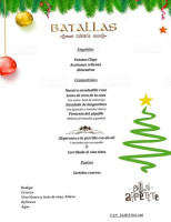 Batallas menu