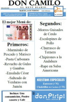 El Meson De Camilo menu