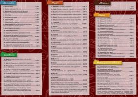 Pizzería Portalón menu