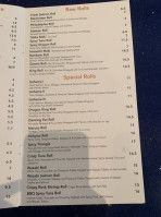 Isohama Japanese menu