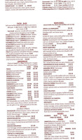 Los Tres Chiflados menu