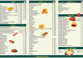 Leo's Cafetaria menu