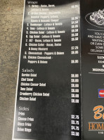 Big Al's Hometown Deli menu