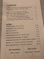 Bixi Brewpub menu