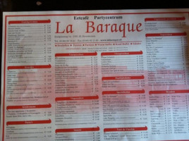 La Baraque food