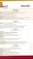 L'amore Italian menu