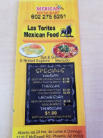 Los Toritos Mexican Food food