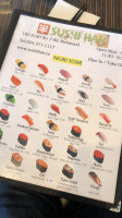 Sushi Han menu