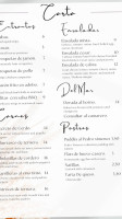 Gaztetxe Leza menu