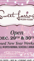 Sweet Loring Frozen Yogurt food