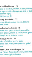 Panxa Cocina menu