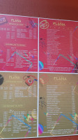 Plana menu