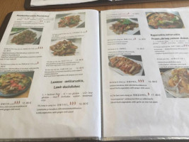 Ravintola Sunway menu