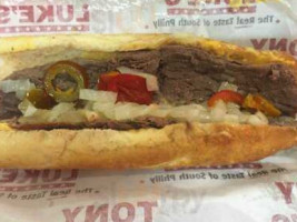 Tony Luke's food